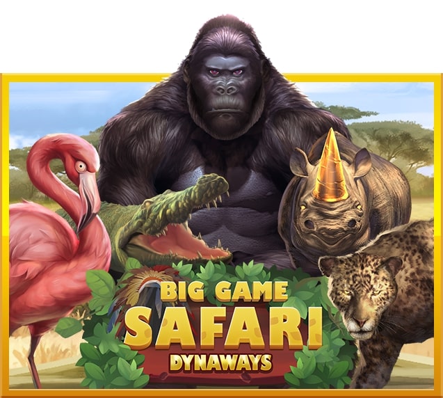 ความตื่นเต้นแห่งการผจญภัยในป่าที่สุดของ BIG GAME SAFARI Slotgame6666